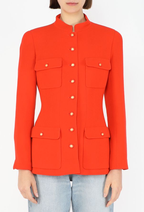 Chanel Tailored Military 'CC' Jacket, 1996 - 2