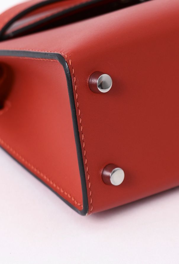 Hermès Red Swift Mini Kelly II Sellier - 12 Hermès Red Swift Mini Kelly II Sellier - 12