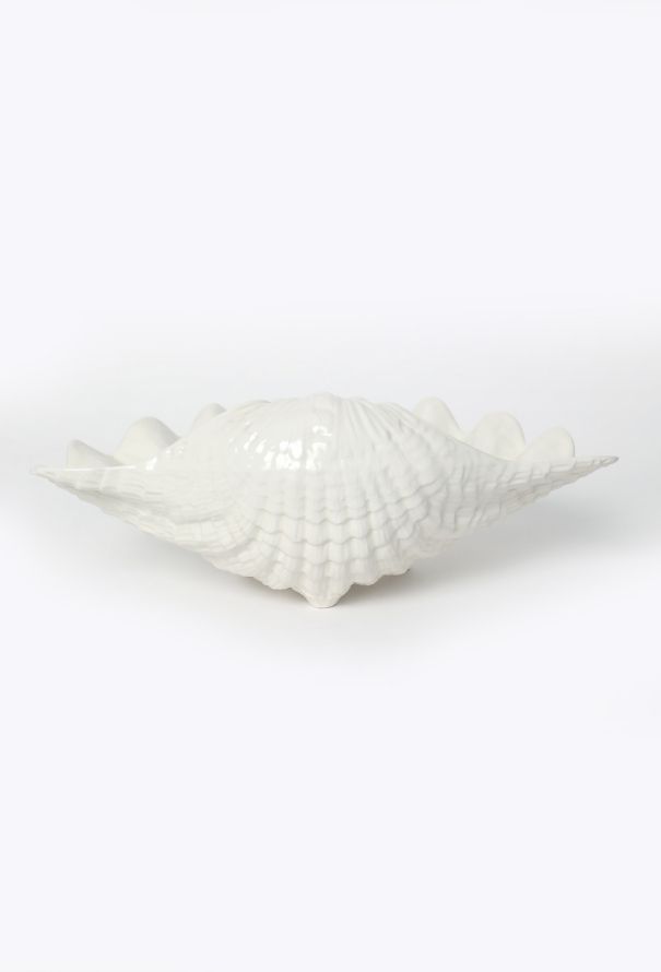 Vintage Objects & Decor 1970s Italian Ceramic Shell - 3