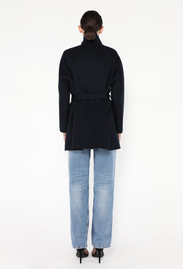 Hermès 2024 Bicolor Belted Cashmere Jacket - 6