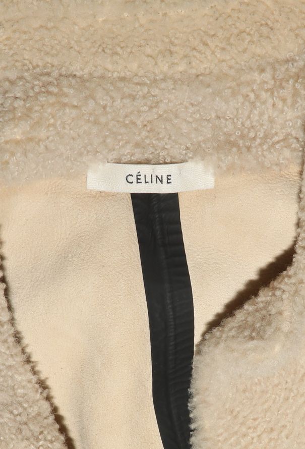 Céline Teddy Shearling Belted Coat - 7 Céline Teddy Shearling Belted Coat - 7