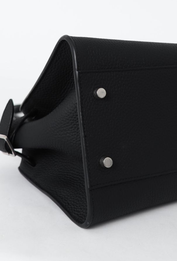 The Row Black Margaux Shoulder Bag 12 - 7