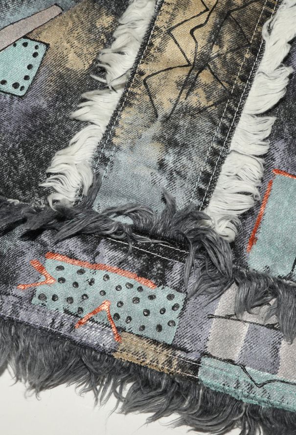 Louis Vuitton Resort 2019 Frayed Denim Jacket - 8 Louis Vuitton Resort 2019 Frayed Denim Jacket - 8