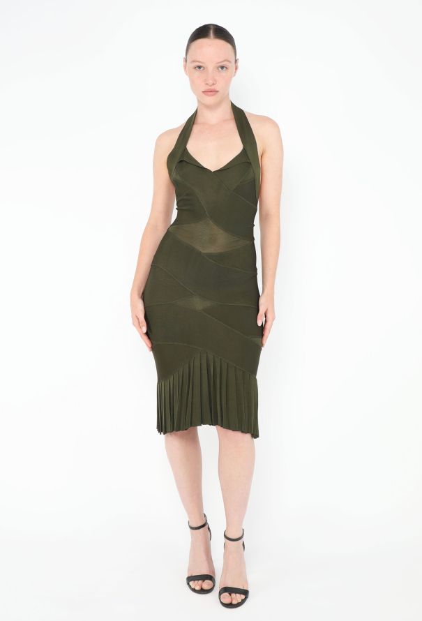 Alexander McQueen S/S 2006 'Neptune' Bandage Dress - 4