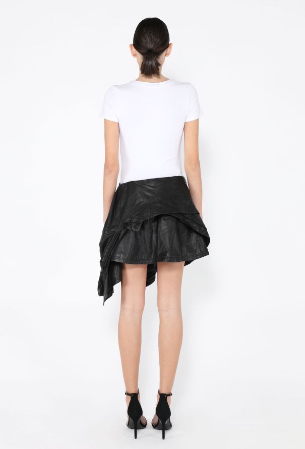 Proenza Schouler S/S 2010 Leather Jacket Skirt - 5