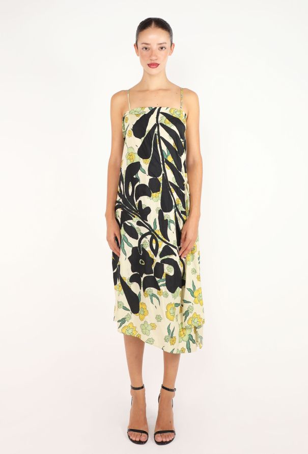 Dries Van Noten Silk Patchwork Dress, S/S 2003 - 1