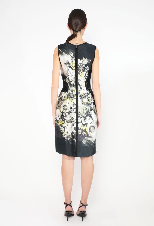 Prada S/S 2010 Floral Silk Dress - 5 Prada S/S 2010 Floral Silk Dress - 5