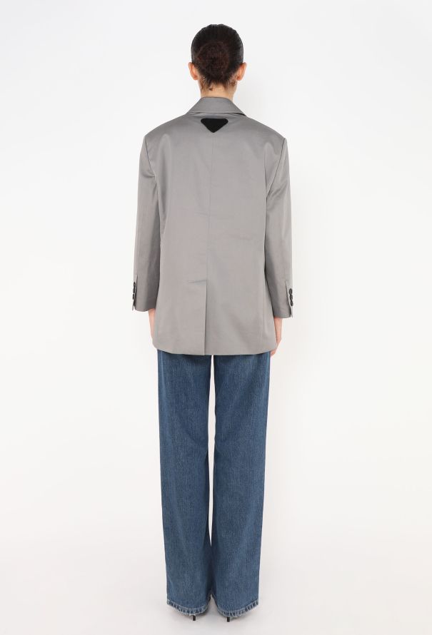 Prada S/S 2023 Oversized Notched Blazer - 5