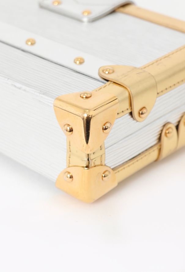 Louis Vuitton Metallic Petite Malle Bag - 8