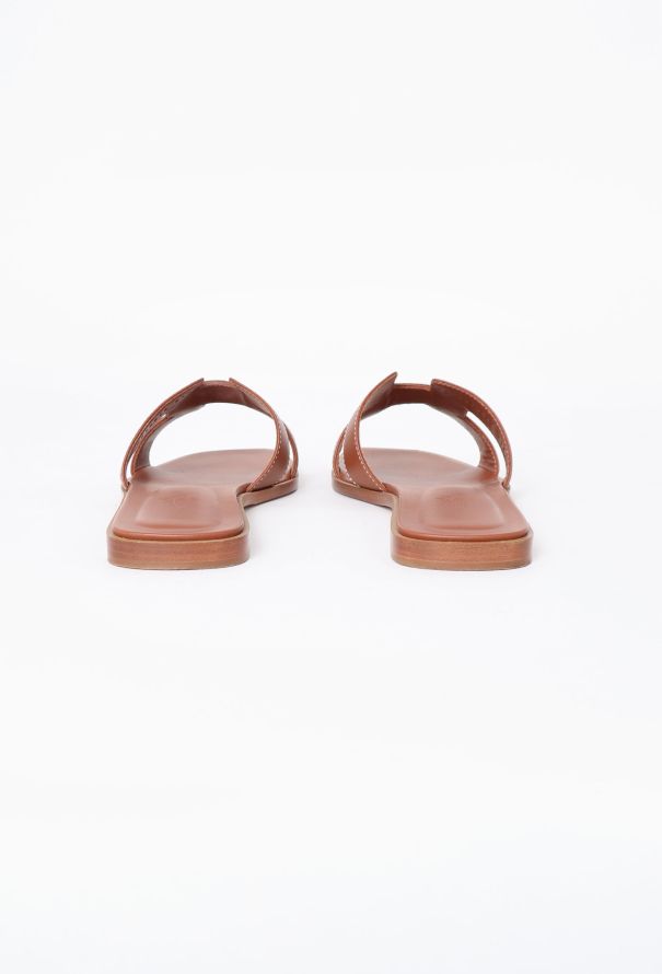 Hermès Oran Calfskin Sandals - 4