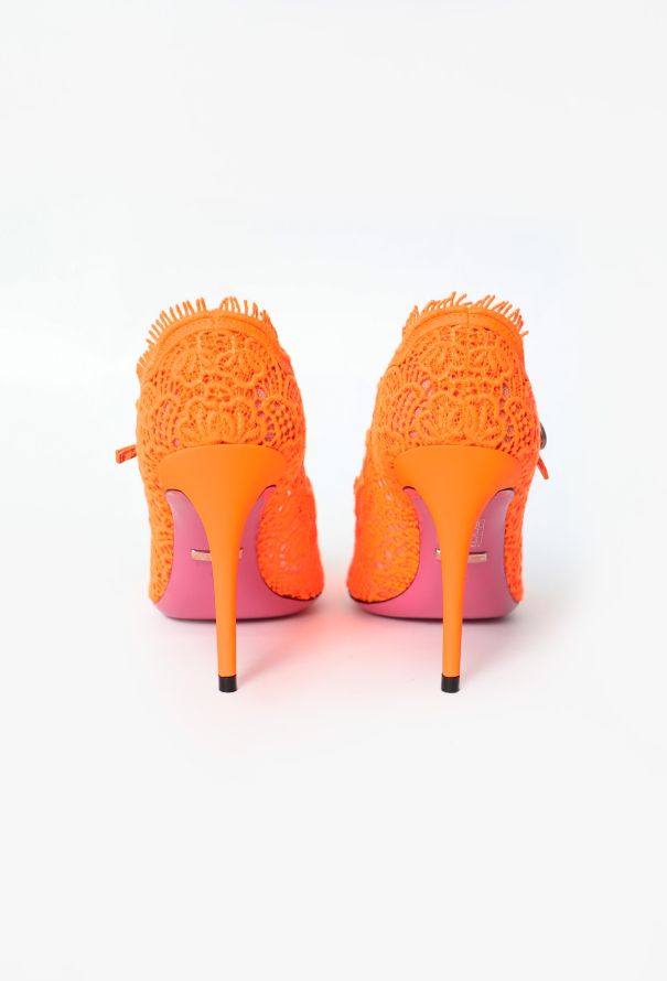 Gucci 2024 Lace Virginia Pumps - 4