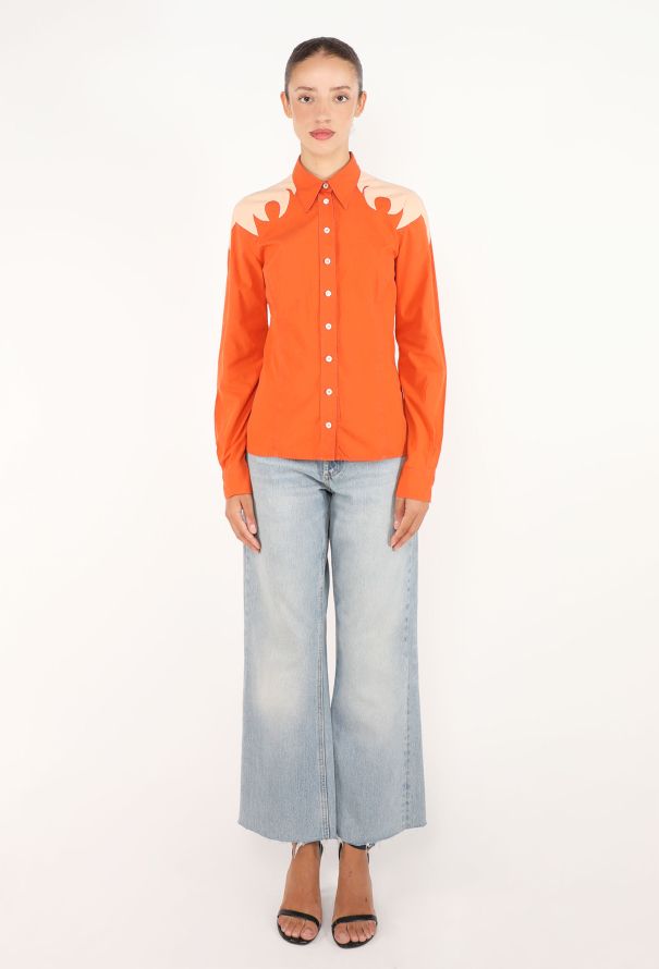 Alexander McQueen Patchwork Cotton Shirt, 1997 - 3