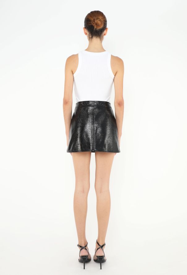 Courrèges 2024 Mod Vinyl Skirt - 4