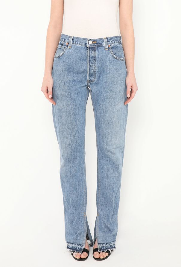Levi's x Re/Done Distressed Slit Jeans - 4