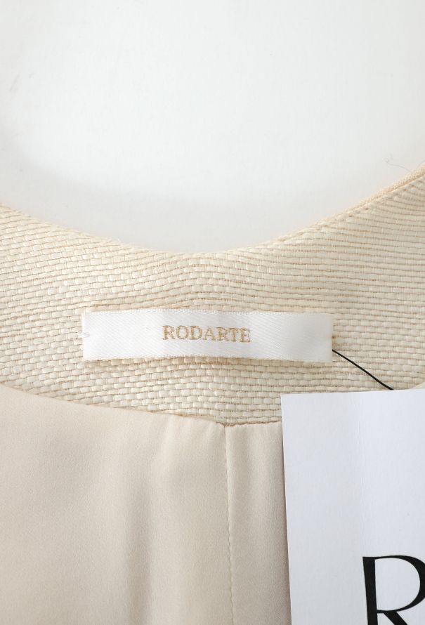 Rodarte Cream Smoking Blazer - 5