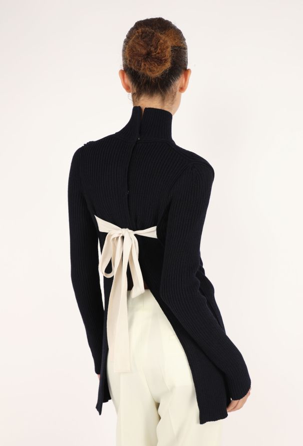 Céline Ribbed Knit Slit Tunic, F/W 2015 - 2