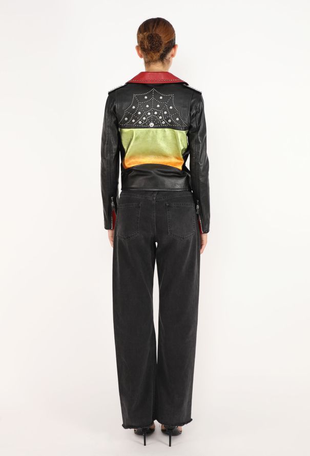 Saint Laurent Sunset Calfskin Biker Jacket, S/S 2016 - 4