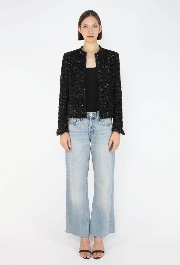 Chanel Iridescent Bouclé Tweed Jacket - 2