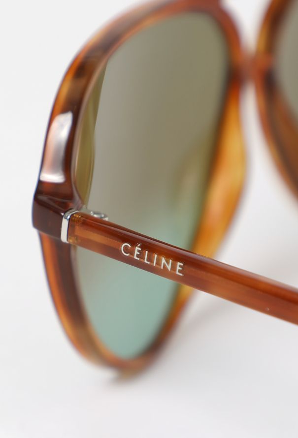 Céline Tinted Aviator Sunglasses - 6