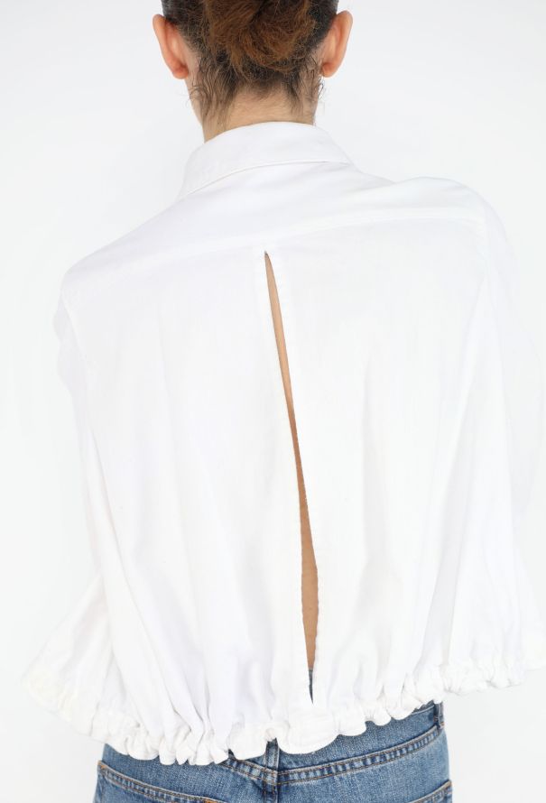 Loewe 2025 x Paula’s Ibiza Slit Drawstring Shirt - 2