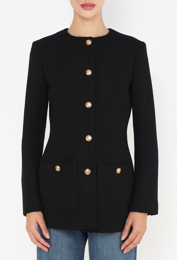Gucci 2022 Tailored Tweed Jacket - 1