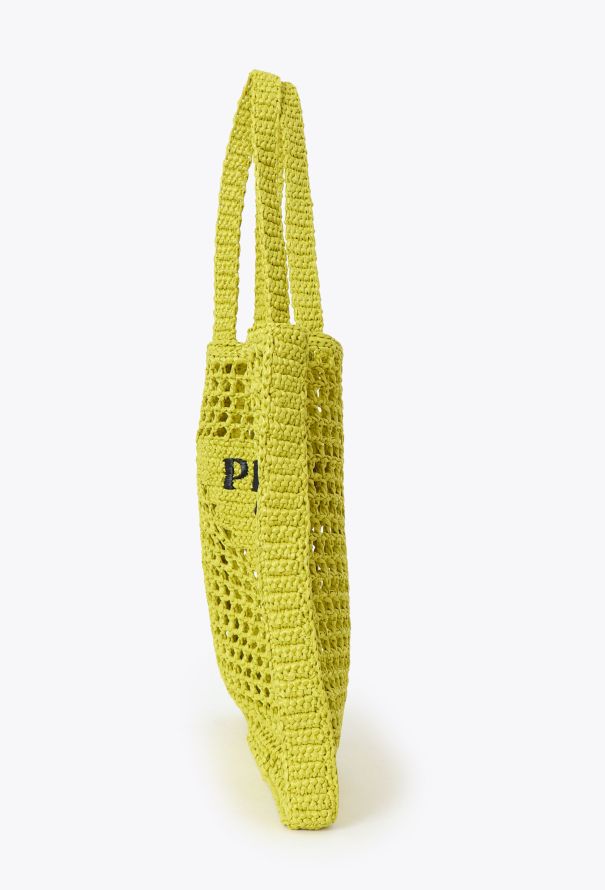 Prada Cedro Crochet Tote Bag - 4