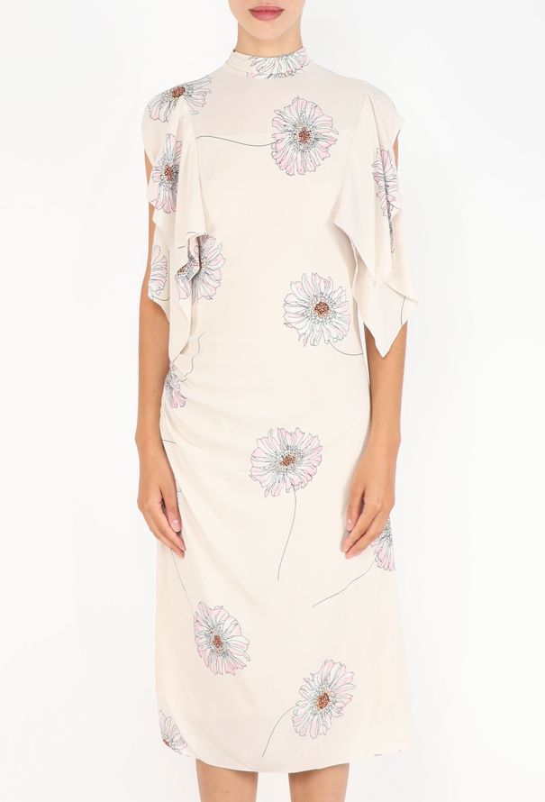 Prada Floral Printed Crêpe Dress, 2024 - 2