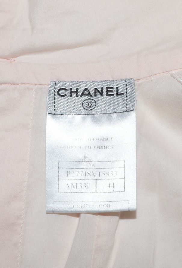 Chanel Lace Trim Cotton Blouse - 7