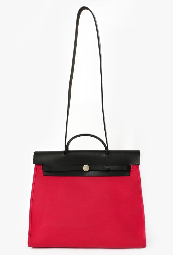 Hermès Rose Extrême Herbag 39 - 1