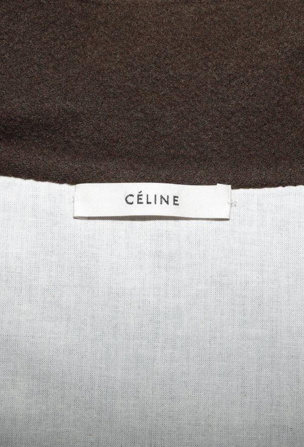 Céline 2014 Cashmere Crombie Coat - 5