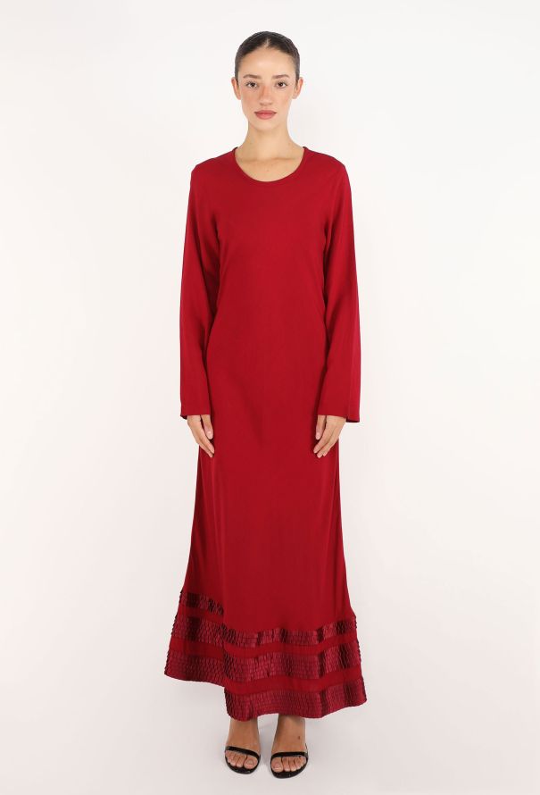 Comme des Garçons Tiered Trim Maxi Dress, 1993 - 2