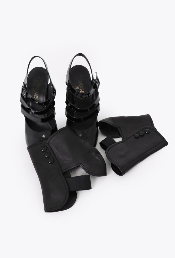 Chanel 2007 Patent Leather Quilted Heels - 3 Chanel 2007 Patent Leather Quilted Heels - 3