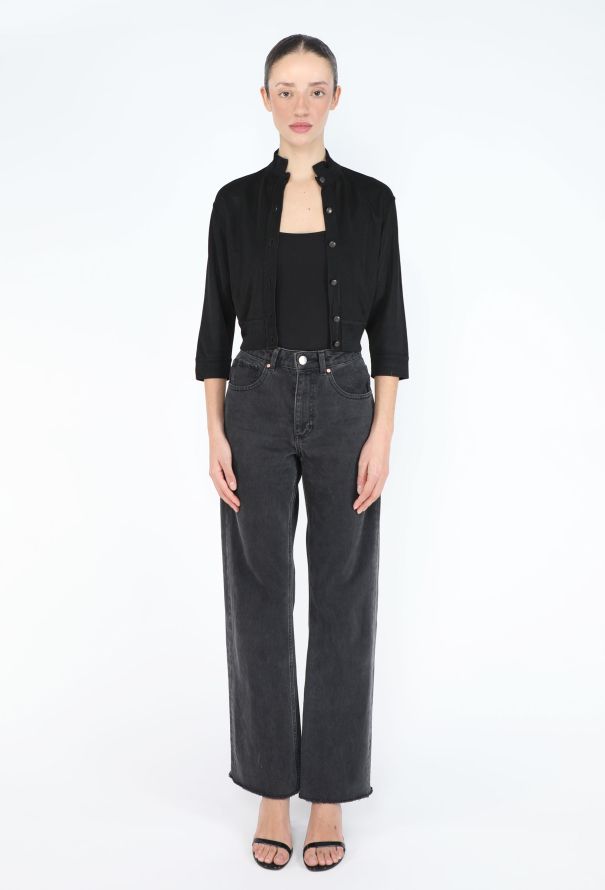 Alaïa S/S 1986 Jersey Cardigan - 4