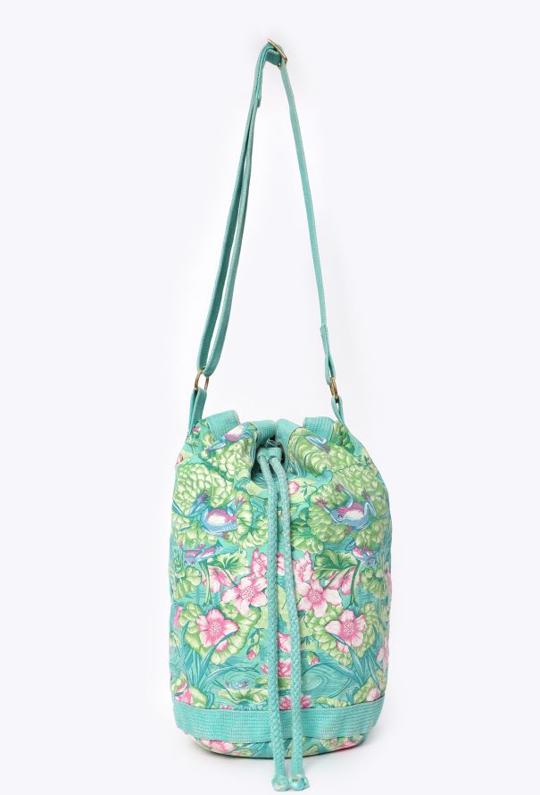 Hermès Vintage Toile Officier Bucket Bag - 2