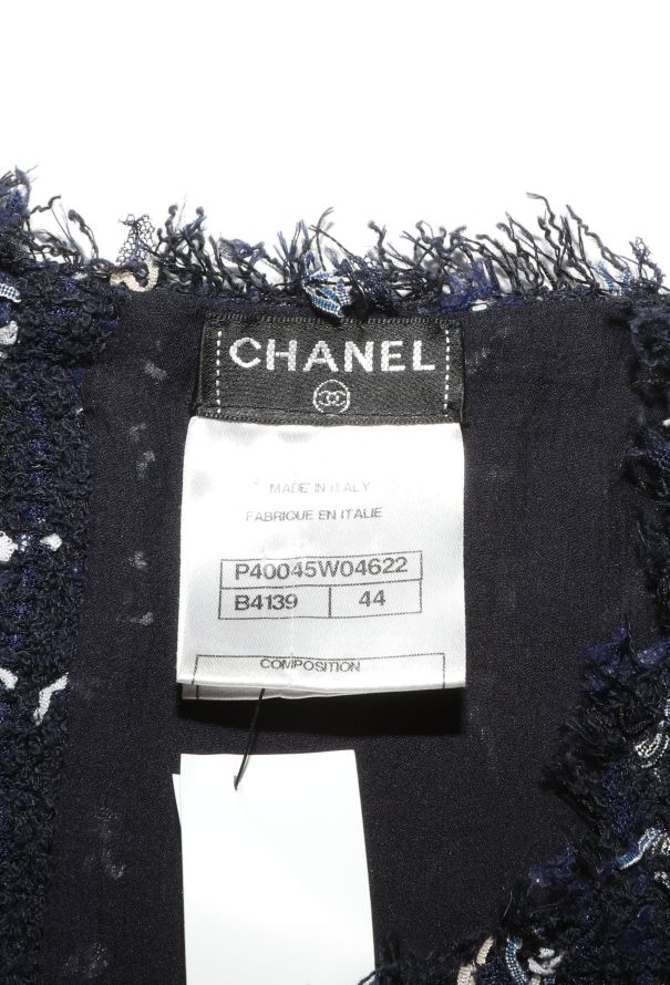 Chanel Resort 2011 Open-Back Tweed Dress - 7