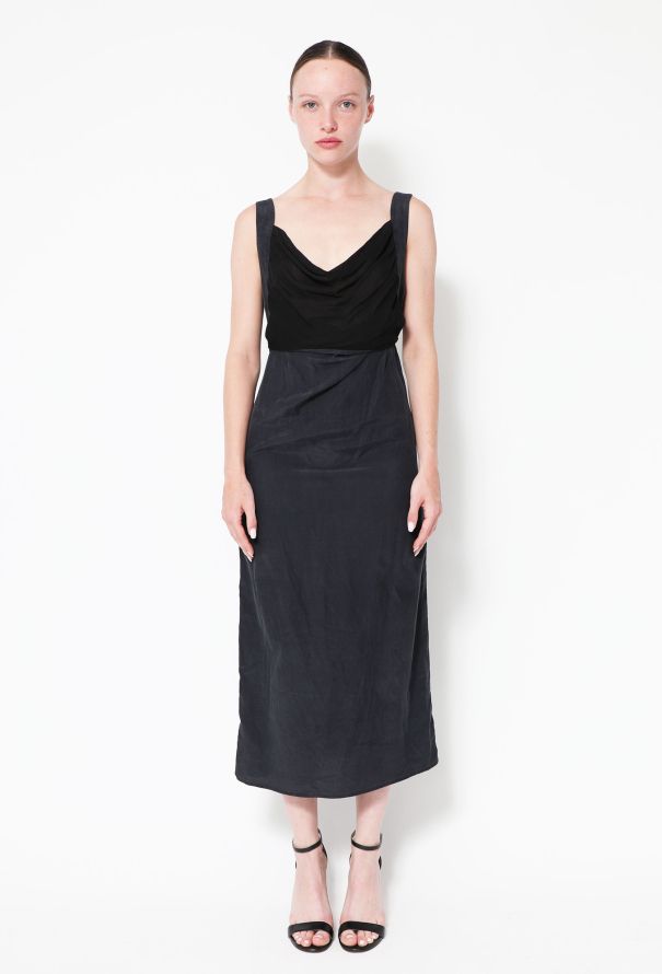 Modern Designers Hussein Chalayan Ruched Silk Dress - 1
