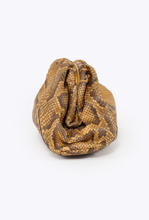 Bottega Veneta 2020  Python The Pouch Clutch Bag - 4