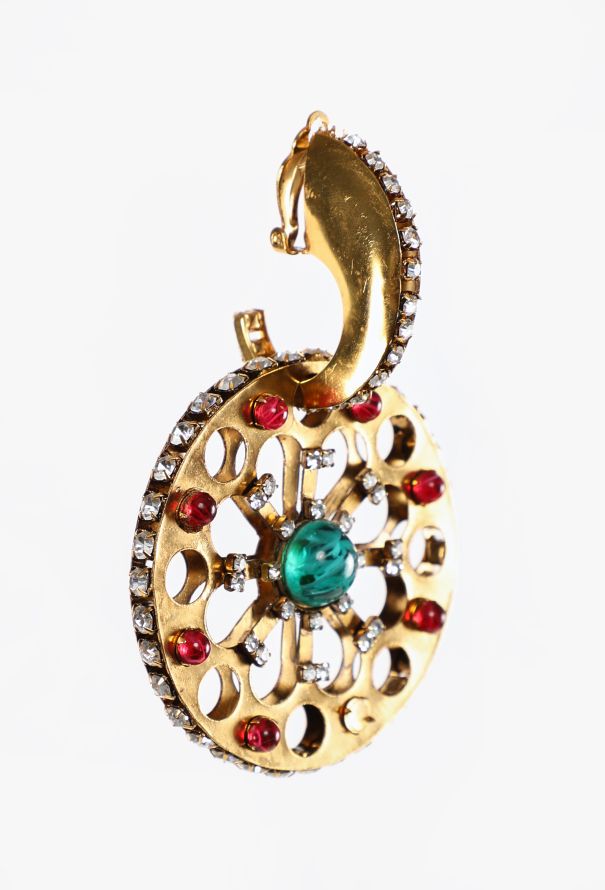 Iradj Moini Disc Earrings & Bracelet Set, 1995 - 5