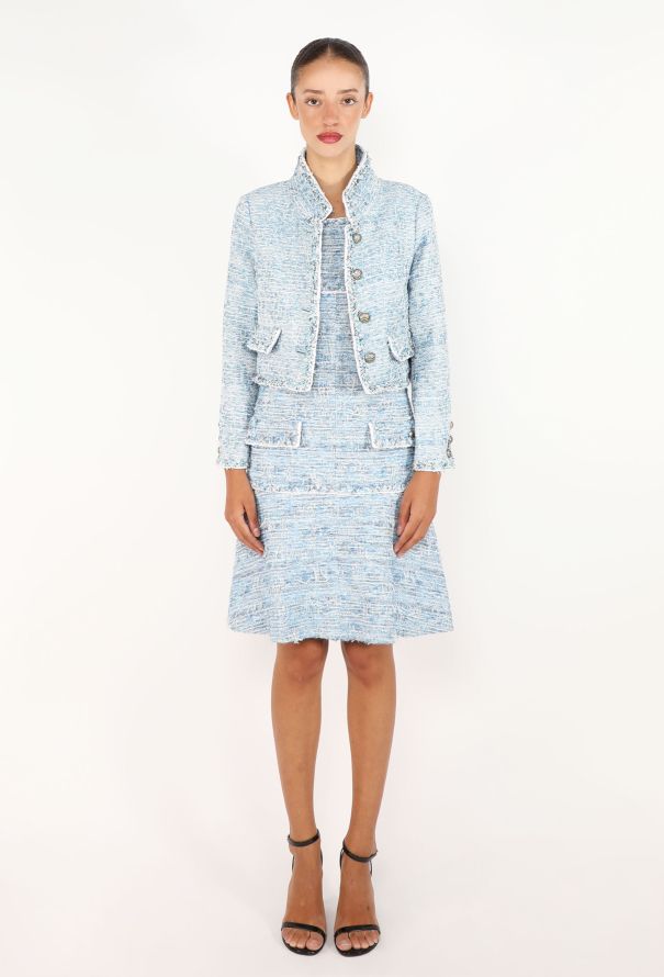 Chanel Frayed Tweed Ensemble, 2015 - 1