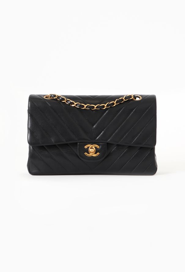 Chanel Chevron Medium Timeless Flap Bag - 1