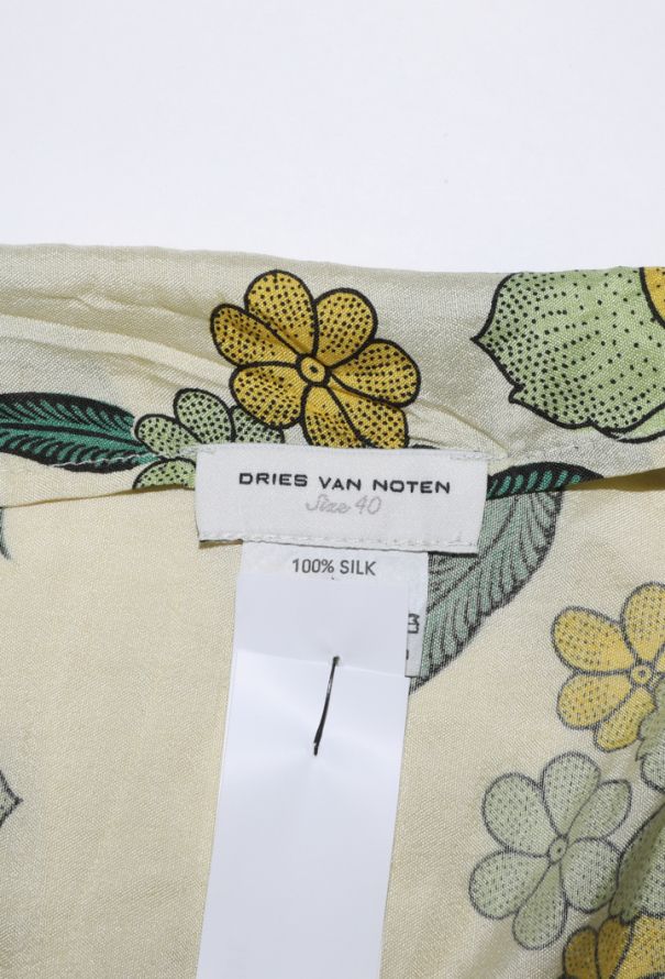 Dries Van Noten Silk Patchwork Dress, S/S 2003 - 8