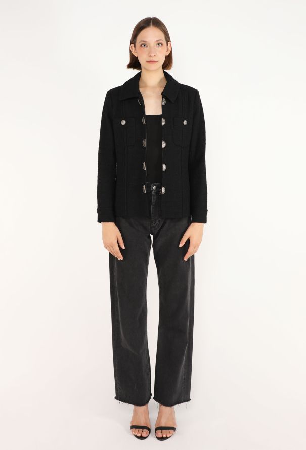 Chanel Tweed Quilted 'CC' Jacket, Resort 2017 - 4
