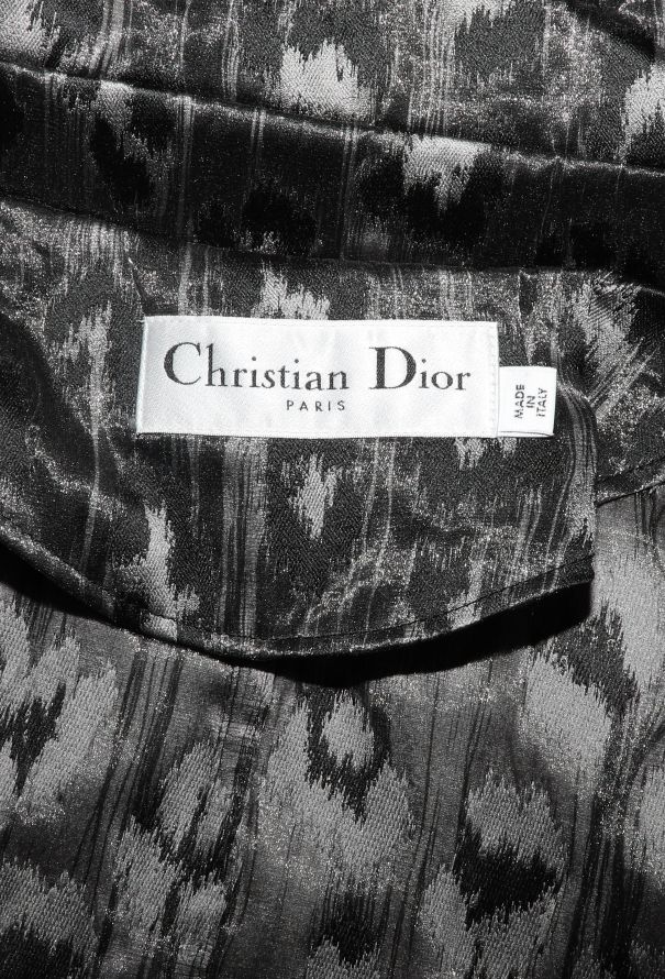 Dior Jacquard Leopard Print Trench - 8