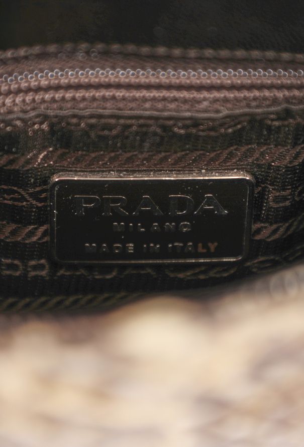 Prada Vintage Python Shoulder Bag - 11