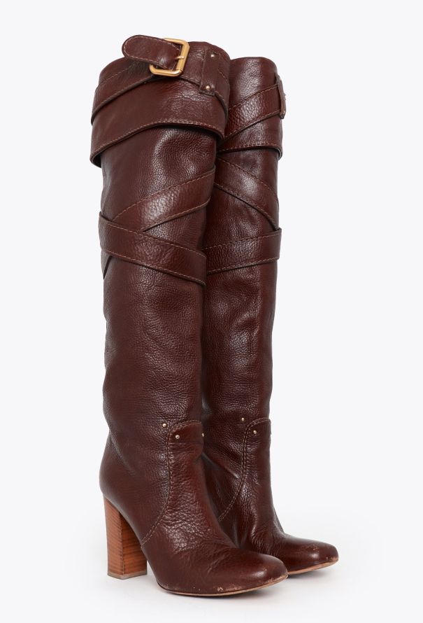 Chloé 2005 Paddington Leather Knee Boots - 2 Chloé 2005 Paddington Leather Knee Boots - 2