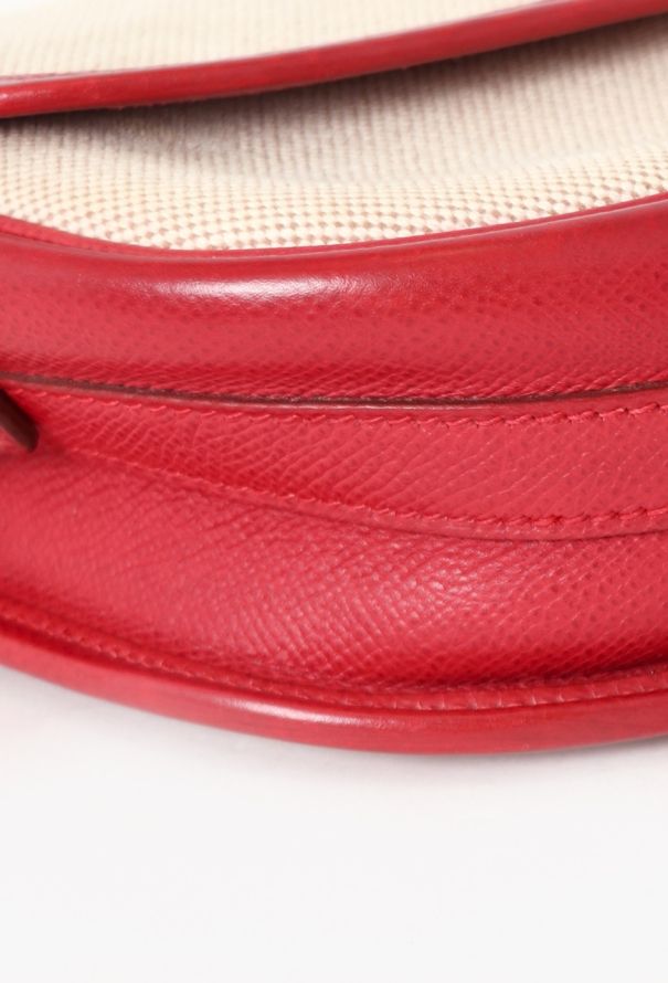 Hermès Toile H & Red Courchevel Balle De Golf - 9