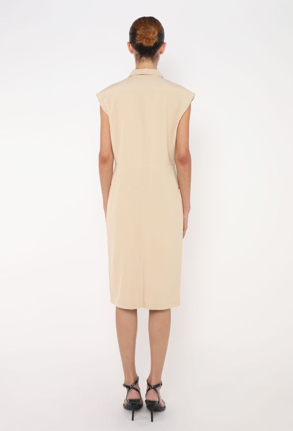 Céline 2019 Crêpe Safari Dress - 3