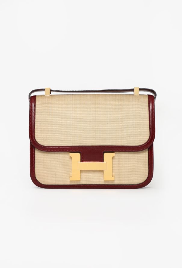 Hermès Vintage Constance 23 Crinoline & Rouge H Box - 1