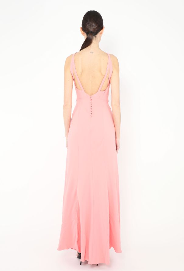Dior 2016 Pleated Halter Bias Gown - 4 Dior 2016 Pleated Halter Bias Gown - 4