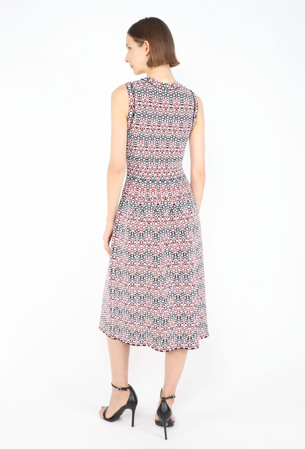 Alaïa Iridescent Jacquard Skater Dress - 4